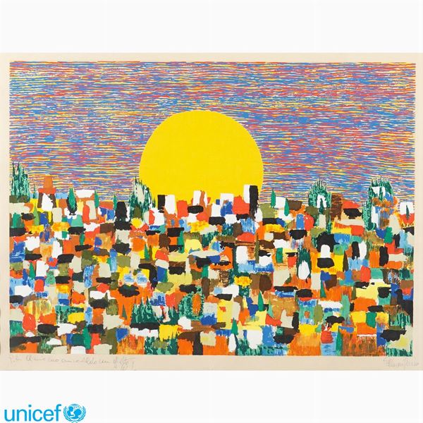 Contemporary artist  (Italy, 20th century)  - Auction Online auction with selected works of art from Unicef donations (lots 1 -193) - Colasanti Casa d'Aste