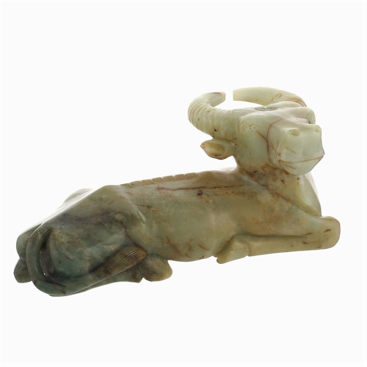 Scultura in Giada Verde