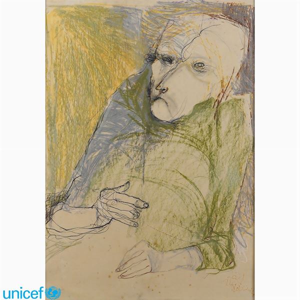 Alessandro Kokocinski : Alessandro Kokocinski  (Porto Recanati 1948 - Tuscania 2017)  - Auction Online auction with selected works of art from Unicef donations (lots 1 -193) - Colasanti Casa d'Aste