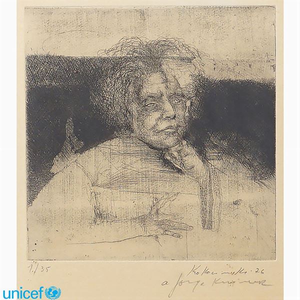 Alessandro Kokocinski : Alessandro Kokocinski  (Porto Recanati 1948 - Tuscania 2017)  - Asta OPERE PROVENIENTI DA DONAZIONI UNICEF - Colasanti Casa d'Aste