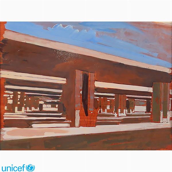 Lorenzo Tornabuoni : Lorenzo Tornabuoni  (Roma 1934 - 2004)  - Auction Online auction with selected works of art from Unicef donations (lots 1 -193) - Colasanti Casa d'Aste