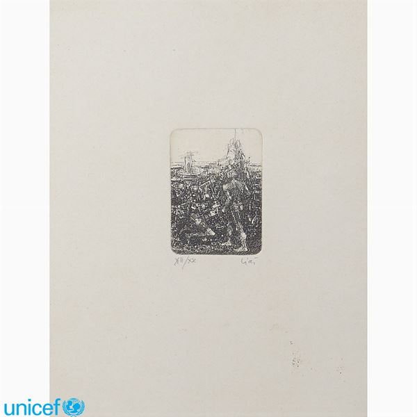 Valeriano Ciai : Valeriano Ciai  (Roma 1928 - Lariano 2013)  - Auction Online auction with selected works of art from Unicef donations (lots 1 -193) - Colasanti Casa d'Aste