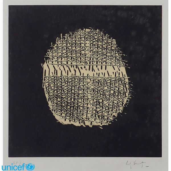 Giorgio Celiberti : Giorgio Celiberti  (Udine 1929)  - Auction Online auction with selected works of art from Unicef donations (lots 1 -193) - Colasanti Casa d'Aste