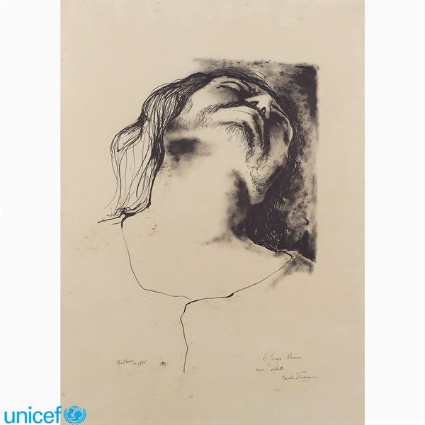 Beppe Fontana  (Italy, 20 century)  - Auction Online auction with selected works of art from Unicef donations (lots 1 -193) - Colasanti Casa d'Aste
