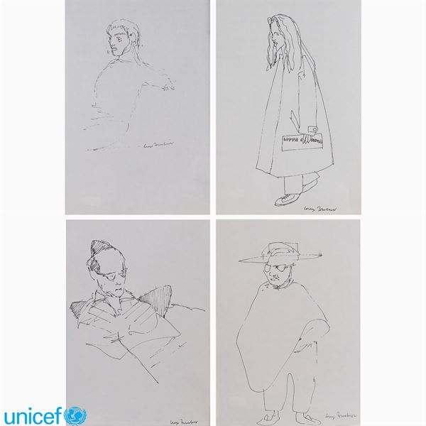 Lorenzo Tornabuoni : Lorenzo Tornabuoni  (Roma 1934 - 2004)  - Asta OPERE PROVENIENTI DA DONAZIONI UNICEF - Colasanti Casa d'Aste