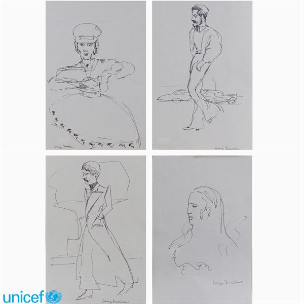 Lorenzo Tornabuoni : Lorenzo Tornabuoni  (Roma 1934 - 2004)  - Auction Online auction with selected works of art from Unicef donations (lots 1 -193) - Colasanti Casa d'Aste