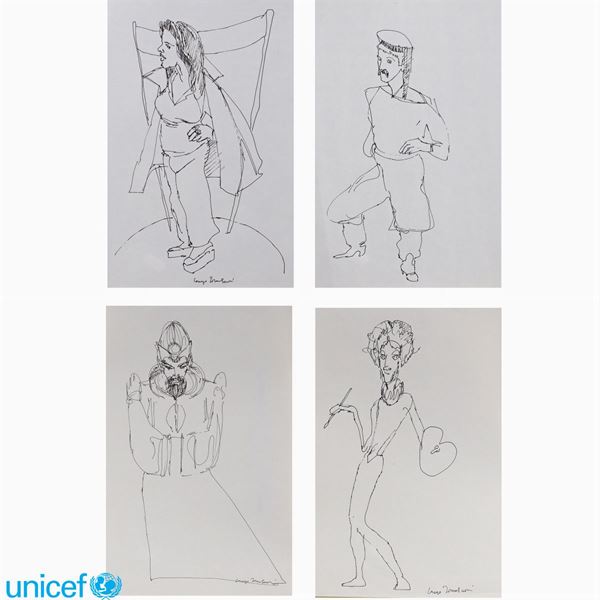 Lorenzo Tornabuoni : Lorenzo Tornabuoni  (Roma 1934 - 2004)  - Auction Online auction with selected works of art from Unicef donations (lots 1 -193) - Colasanti Casa d'Aste