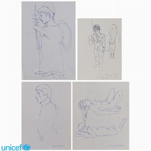 Lorenzo Tornabuoni : Lorenzo Tornabuoni  (Roma 1934 - 2004)  - Asta OPERE PROVENIENTI DA DONAZIONI UNICEF - Colasanti Casa d'Aste