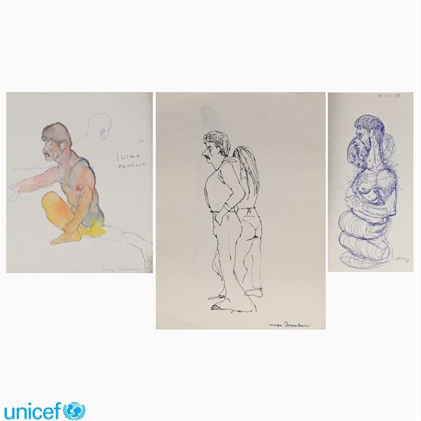 Lorenzo Tornabuoni : Lorenzo Tornabuoni  (Roma 1934 - 2004)  - Auction Online auction with selected works of art from Unicef donations (lots 1 -193) - Colasanti Casa d'Aste