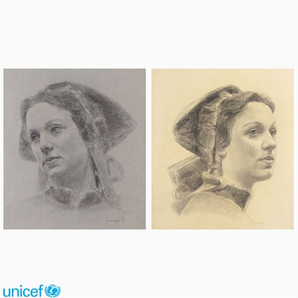 Ferdinando Falangola : Ferdinando Falangola  (ROMA 1904 - 1985)  - Auction Online auction with selected works of art from Unicef donations (lots 1 -193) - Colasanti Casa d'Aste
