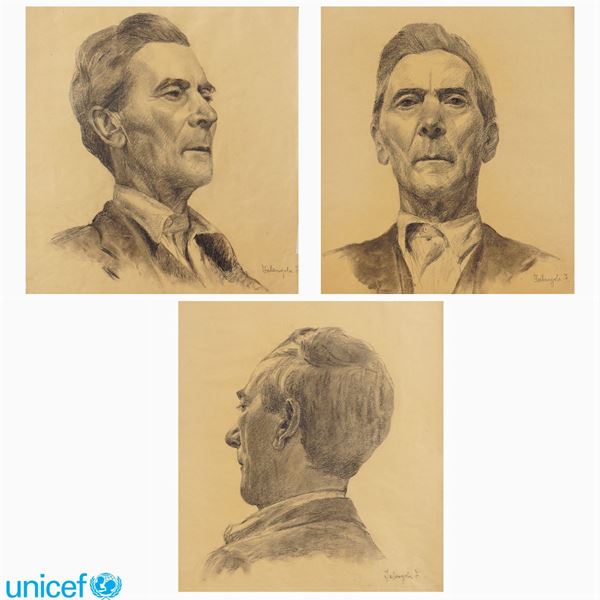 Ferdinando Falangola : Ferdinando Falangola  (ROMA 1904 - 1985)  - Asta OPERE PROVENIENTI DA DONAZIONI UNICEF - Colasanti Casa d'Aste