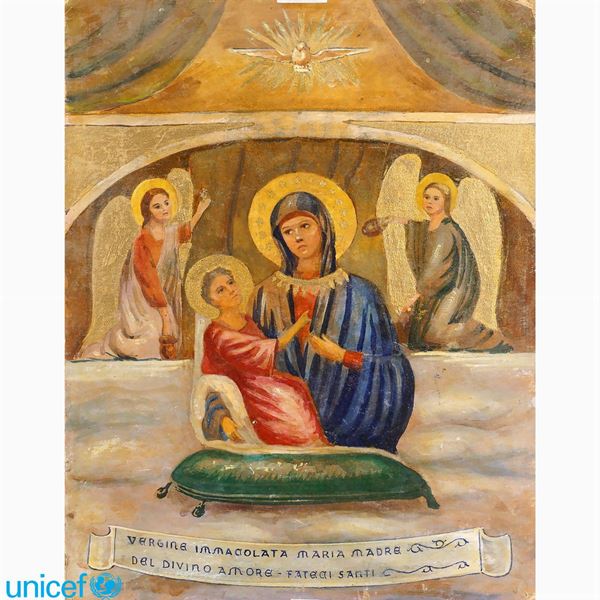 Artista contemporaneo  (Italia, XX Sec.)  - Asta OPERE PROVENIENTI DA DONAZIONI UNICEF - Colasanti Casa d'Aste