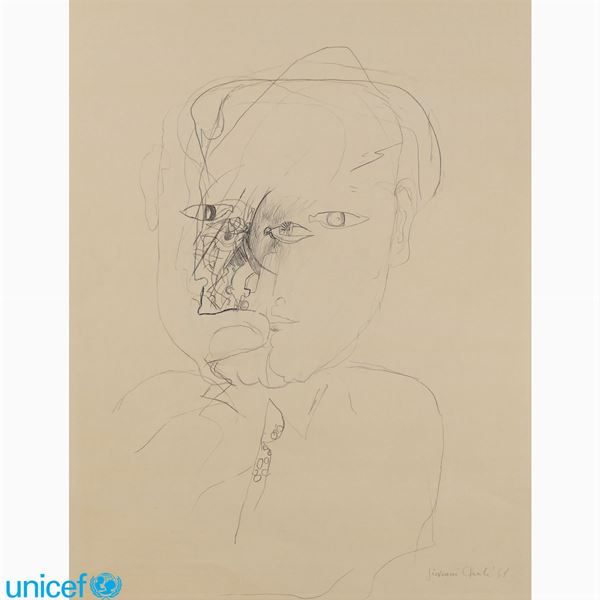 Artista contemporaneo  (Italia, XX Sec.)  - Asta OPERE PROVENIENTI DA DONAZIONI UNICEF - Colasanti Casa d'Aste