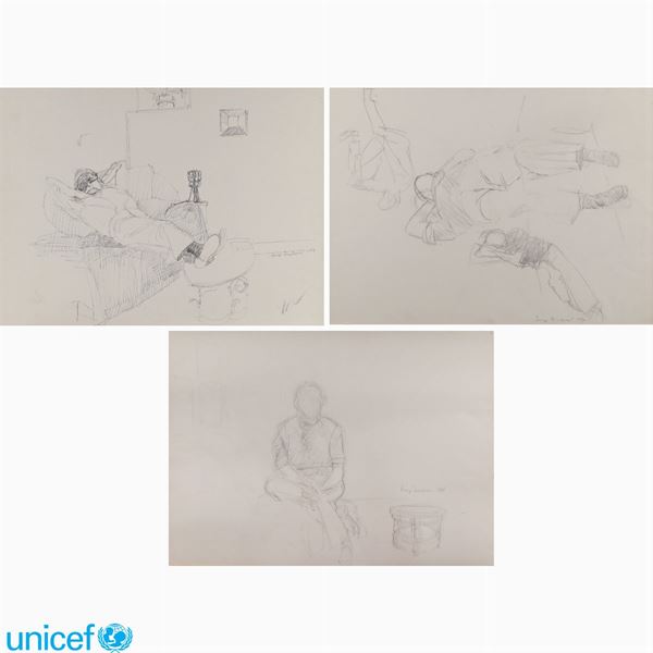 Lorenzo Tornabuoni : Lorenzo Tornabuoni  (Roma 1934 - 2004)  - Auction Online auction with selected works of art from Unicef donations (lots 1 -193) - Colasanti Casa d'Aste