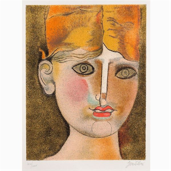 Franco Gentilini : Franco Gentilini  (Faenza 1909 - Roma 1981)  - Asta ASTA A TEMPO ON LINE - OPERE E GRAFICA DEL XX SECOLO  - Colasanti Casa d'Aste