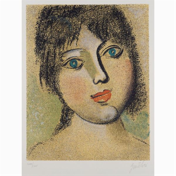 Franco Gentilini : Franco Gentilini  (Faenza 1909 - Roma 1981)  - Auction Online auction with selected works of art from Unicef donations (lots 1 -193) - Colasanti Casa d'Aste