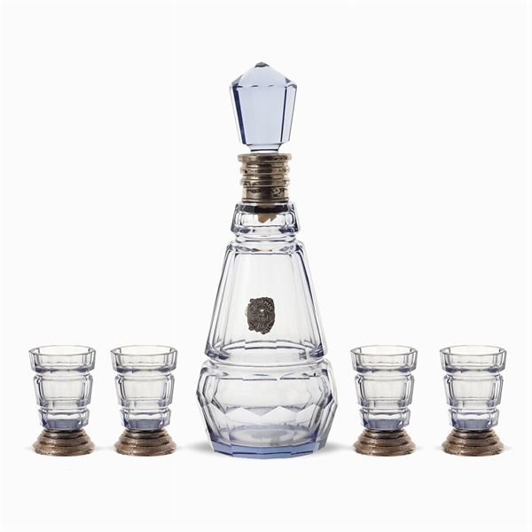Set da liquore in vetro