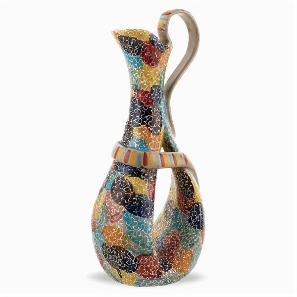 An earthenware jug