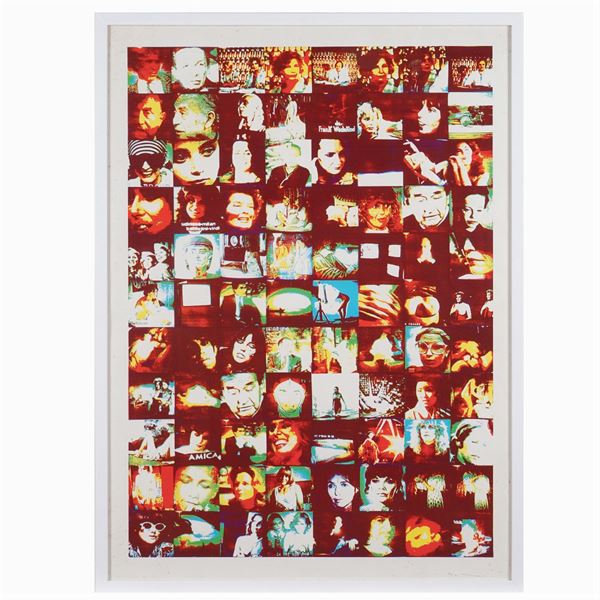 Mario Schifano : Mario Schifano  (Homs 1934 - Roma 1998)  - Auction modern and contamporary art - 20th century decorative arts - Colasanti Casa d'Aste
