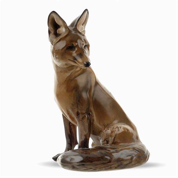 A porcelain fox