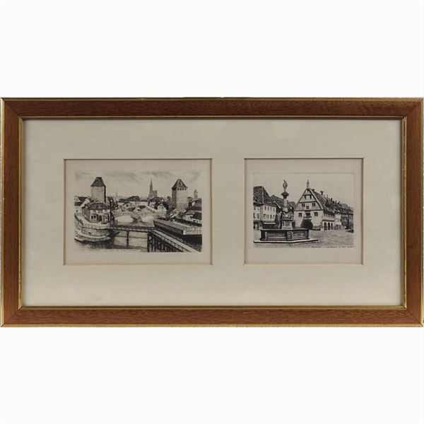 Leopold Robin (1877-1939)  (France, 20th century)  - Auction Online Timed Auction Paintings and Prints - I - Colasanti Casa d'Aste
