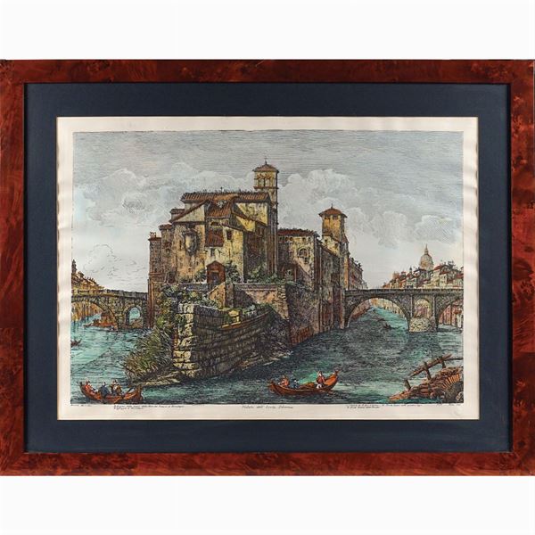 Luigi Rossini (da)  (Firenze, XX Sec.)  - Asta DIPINTI E GRAFICA - ASTA A TEMPO  - I - Colasanti Casa d'Aste