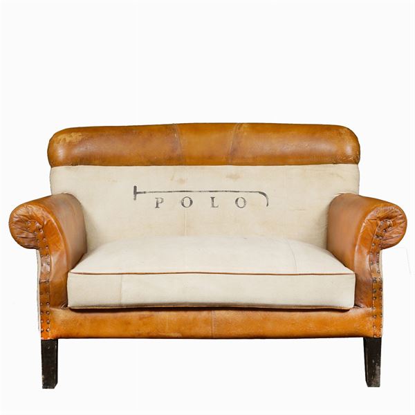 Polo sofa  (20th century)  - Auction modern and contamporary art - 20th century decorative arts - Colasanti Casa d'Aste