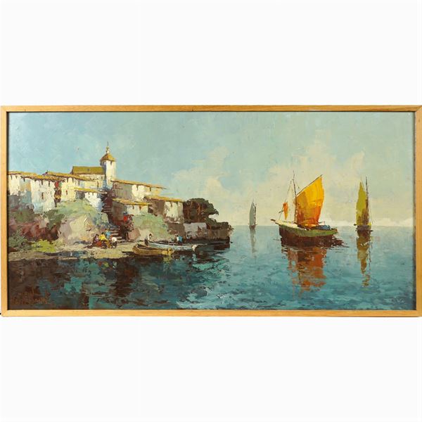 Hein Hoppmann : Hein Hoppmann  (Rheinberg 1901 - 1982)  - Auction OLD MASTER PAINTINGS AND FURNITURE FROM VILLA SAMINIATI AND PRIVATE COLLECTIONS - Colasanti Casa d'Aste