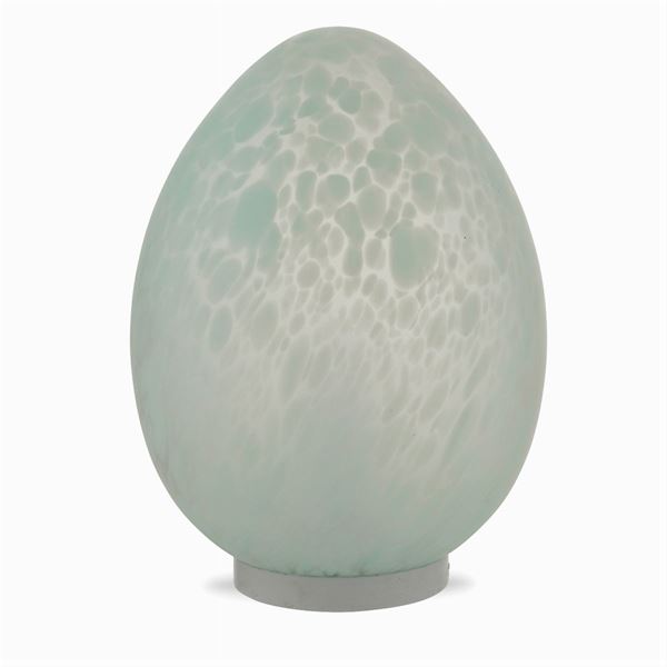 Lampada da tavolo a uovo  (Italia, XX Sec.)  - Asta ARTE MODERNA E CONTEMPORANEA | ARTI DECORATIVE DEL XX SEC.  - Colasanti Casa d'Aste