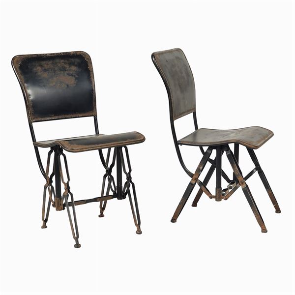 Coppia di sedie  (XX Sec.)  - Asta ARTE MODERNA E CONTEMPORANEA | ARTI DECORATIVE DEL XX SEC.  - Colasanti Casa d'Aste