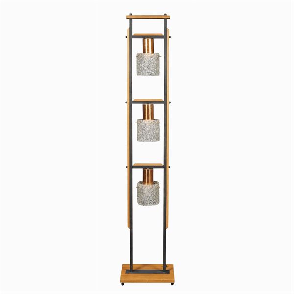 Three lights floor lamp