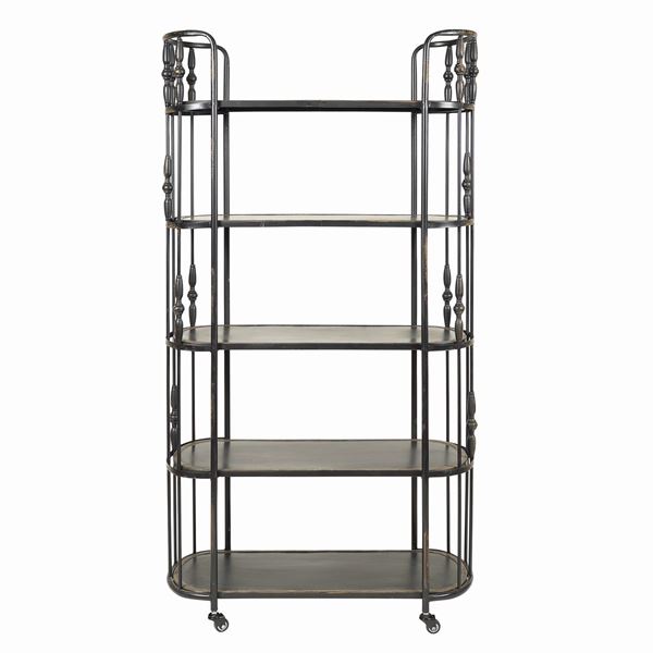 Iron library  (20th century)  - Auction modern and contamporary art - 20th century decorative arts - Colasanti Casa d'Aste