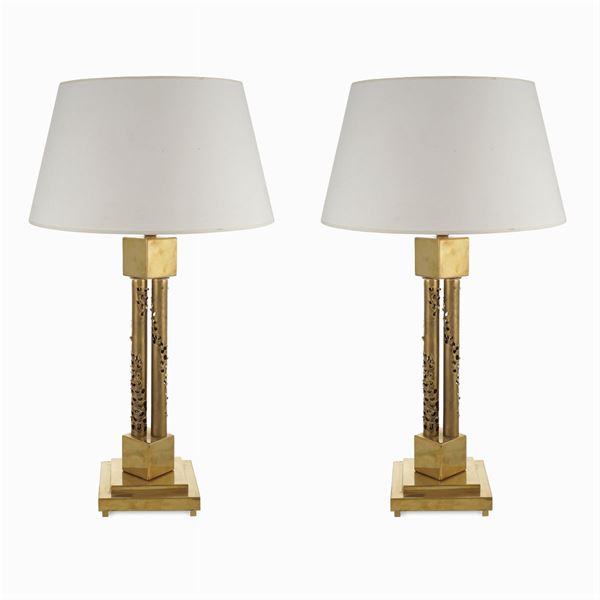 Pair of table lamps