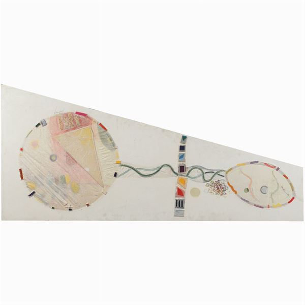 Antonio Papasso : Antonio Papasso  (Firenze 1932 - Anguillara Sabazia 2014)  - Auction Online Timed Auction Paintings and Prints - I - Colasanti Casa d'Aste