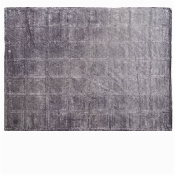 Hand knotted decorative wool and silk Carpet  (Nepal, 20th century)  - Auction modern and contamporary art - 20th century decorative arts - Colasanti Casa d'Aste