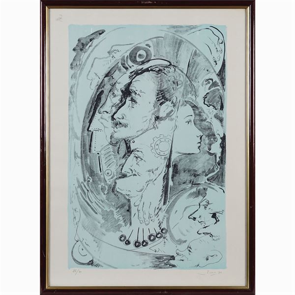 Artista contemporaneo  (Italia, XX Sec.)  - Asta DIPINTI E GRAFICA - ASTA A TEMPO  - I - Colasanti Casa d'Aste