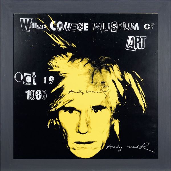 Andy Warhol : Andy Warhol  (Pittsburgh 1928 1928 - New York 1987)  - Auction modern and contamporary art - 20th century decorative arts - Colasanti Casa d'Aste