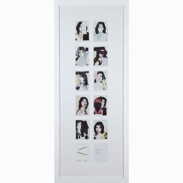 Andy Warhol : Andy Warhol  (Pittsburgh 1928 - New York 1987)  - Asta ARTE MODERNA E CONTEMPORANEA | ARTI DECORATIVE DEL XX SEC.  - Colasanti Casa d'Aste