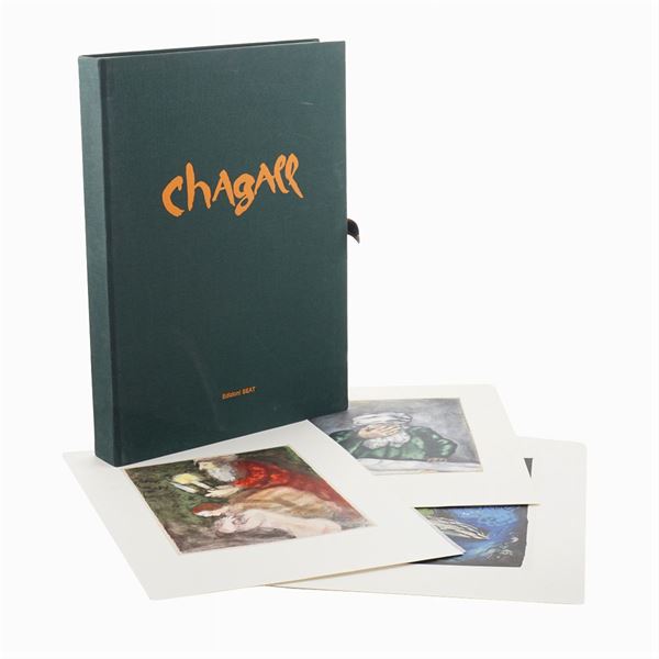 Chagall Folder  (Turin, 1986)  - Auction modern and contamporary art - 20th century decorative arts - Colasanti Casa d'Aste