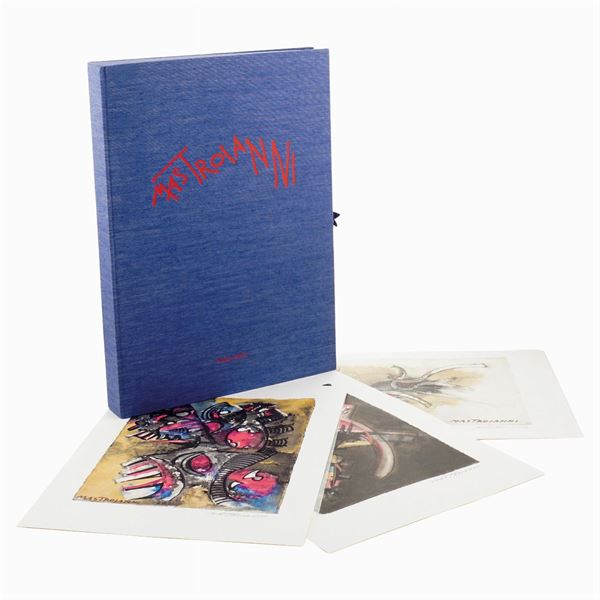 Umberto Matroianni Folder  (Turin, 1985)  - Auction Online Timed Auction Paintings and Prints - I - Colasanti Casa d'Aste