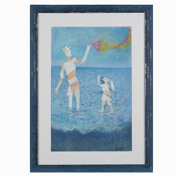 Enrico Benaglia : Enrico Benaglia  (Roma 1938)  - Asta ARTE MODERNA E CONTEMPORANEA | ARTI DECORATIVE DEL XX SEC.  - Colasanti Casa d'Aste