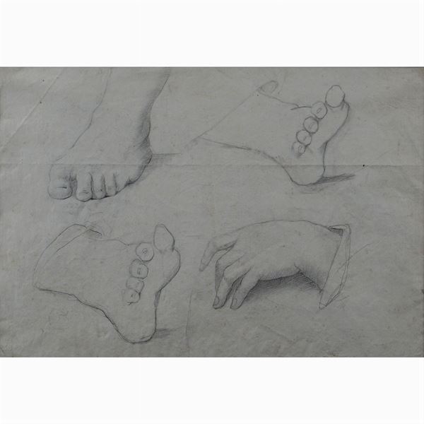 Unknown artist  (Italy, 20th century)  - Auction Online Timed Auction Paintings and Prints - I - Colasanti Casa d'Aste