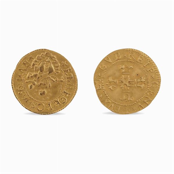 Mezza doppia d'oro