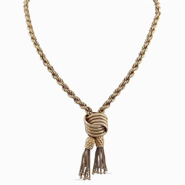 Collana in oro giallo 14kt