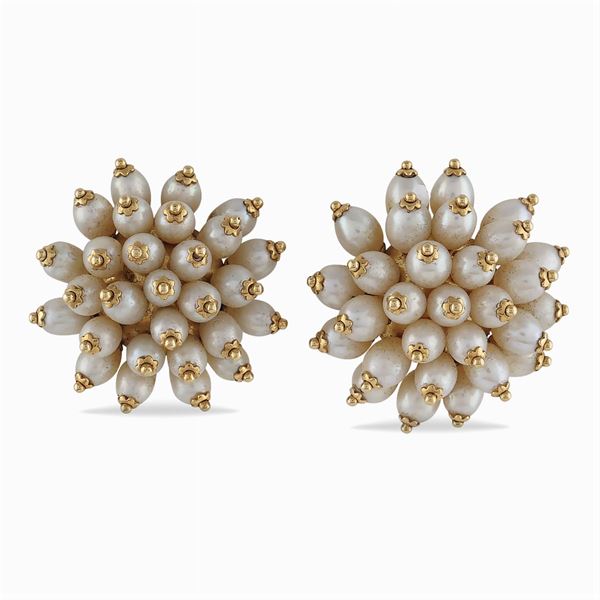 Orecchini in oro giallo 18kt
