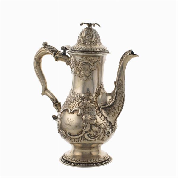 Silver coffeepot