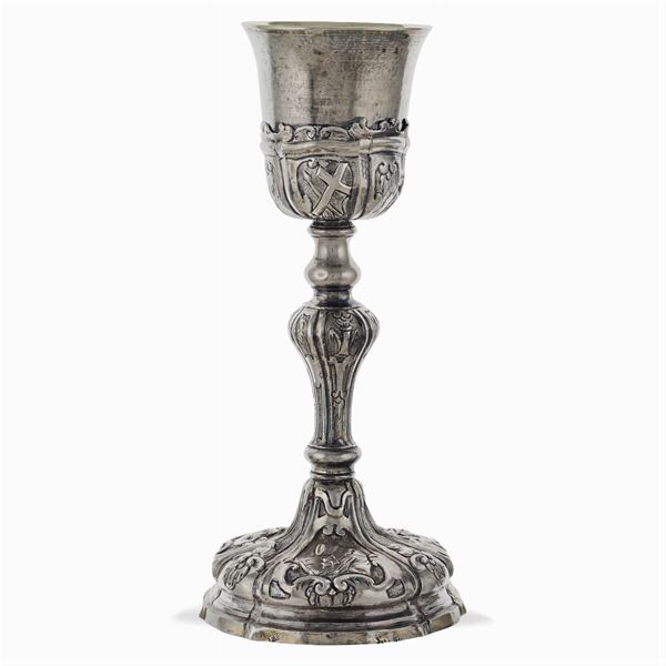 Antique silver eucharistic cup