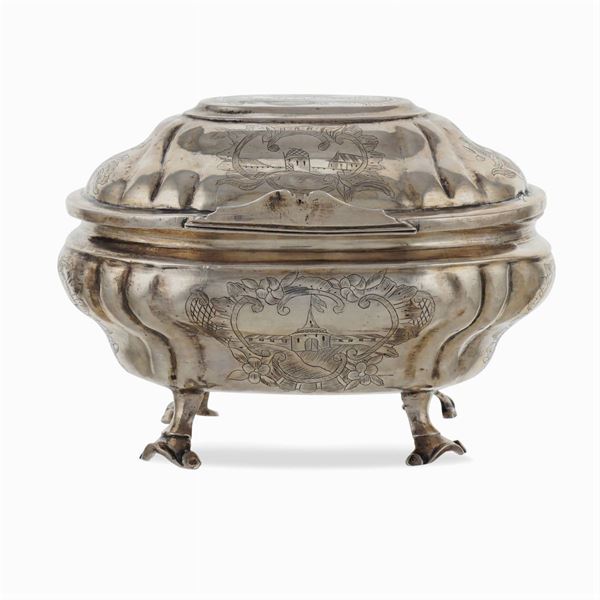 Silver casket