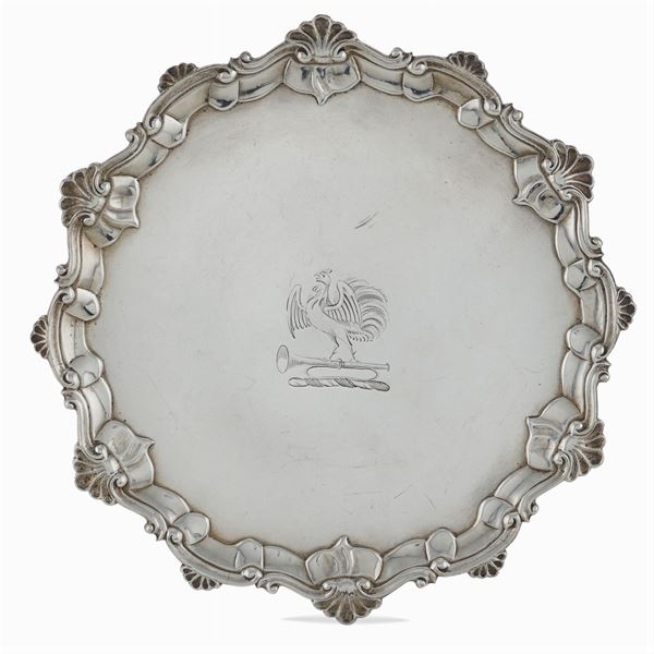 Small sillver salver