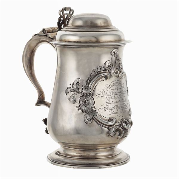 Silver tankard